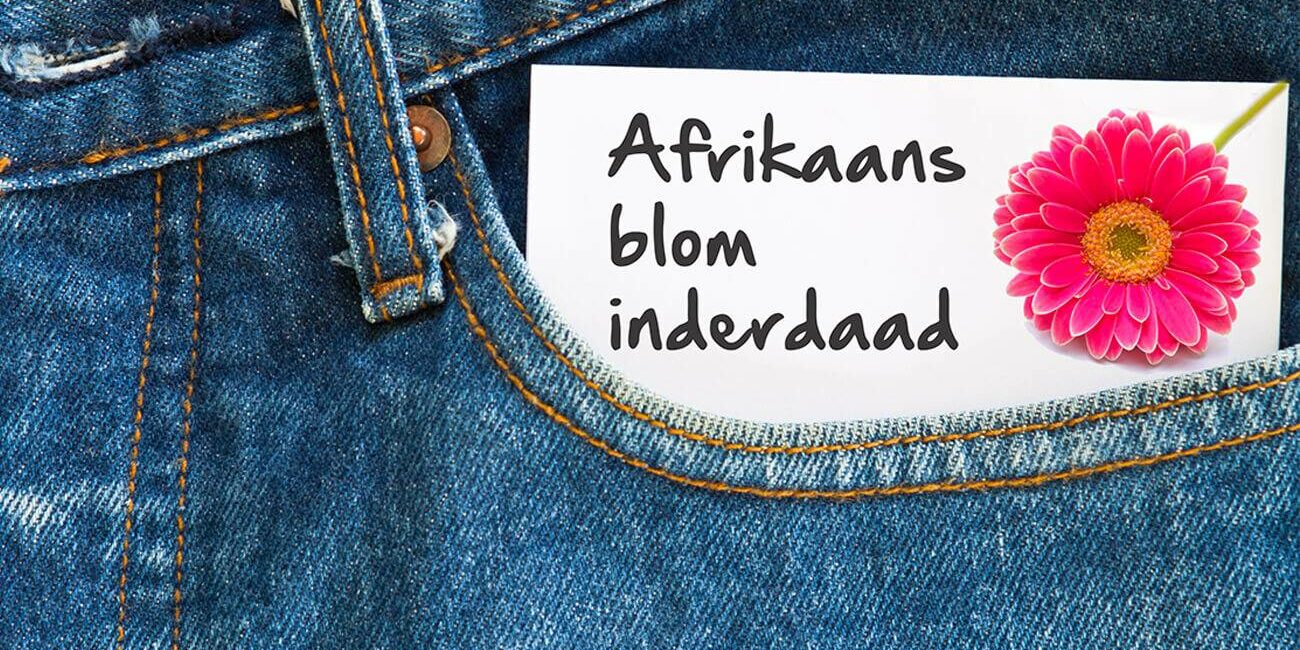 Afrikaans blom