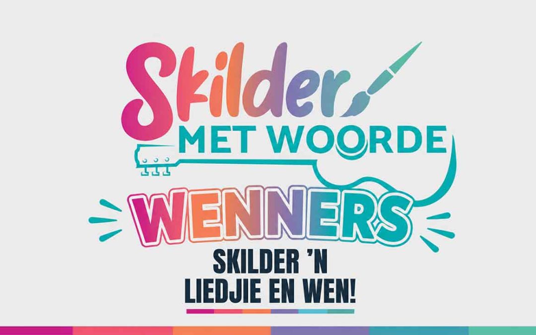 Hier is hulle – ons Skilder met Woorde-wenners!